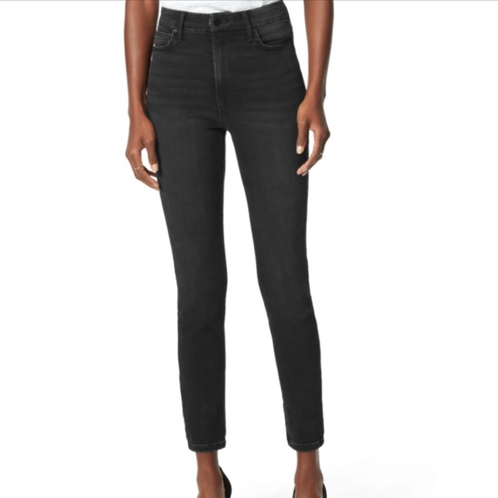 Joe’s High Rise Skinny Factory Faded Black